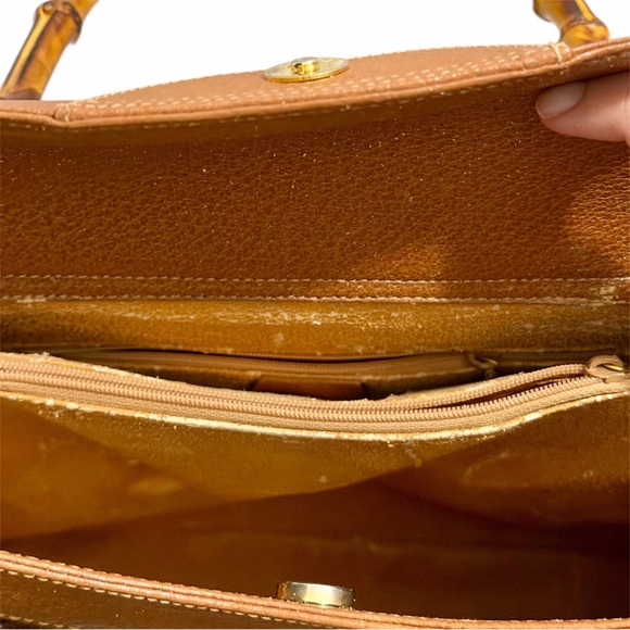 Gucci Diana Bamboo Tote Handbag – Leather - Picture 9 of 15